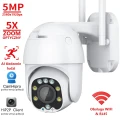 Kamera obrotowa do monitoringu PTZ LINERO P25 5MP, WIFI, LAN, 5X ZOOM OPTYCZNY