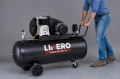 Sprężarka olejowa, tłokowa LINERO ze zbiornikiem o pojemności 100L, 10 bar, 230V