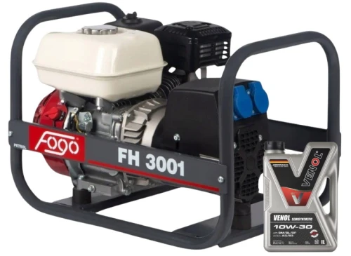 Agregat prądotwórczy FOGO FH 3001 3kW 230V idealny do elektronarzędzi, budowlanki